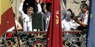 Le maire de Pampelune choisit Unzúe pour lancer le chupinazo de San Fermín après deux ans de sursis