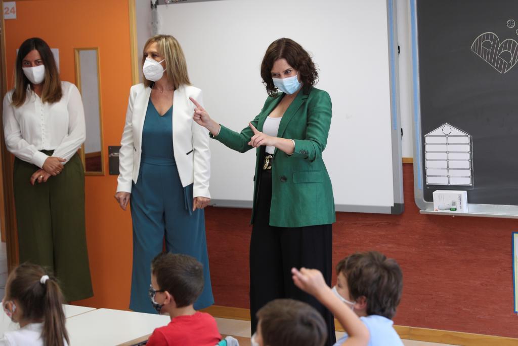 École maternelle à Arroyomolinos.