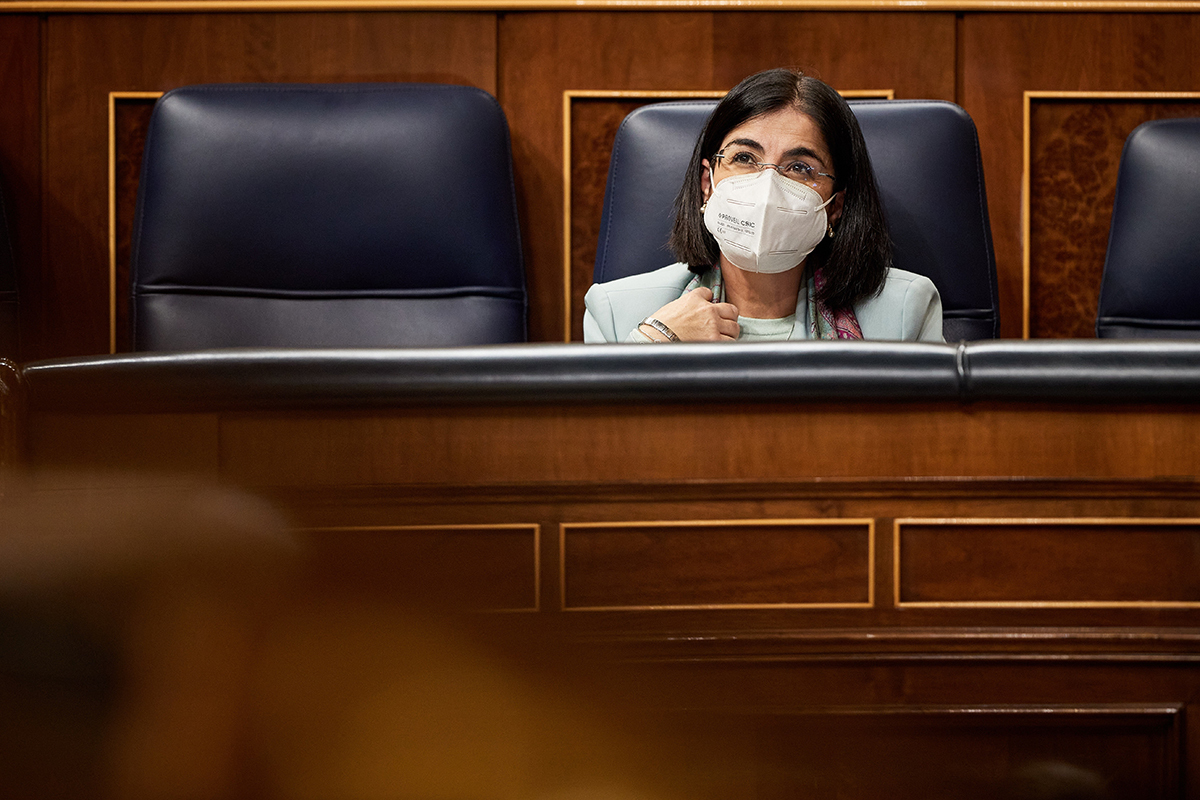 Carolina Darias, ce mardi, au Congrès.