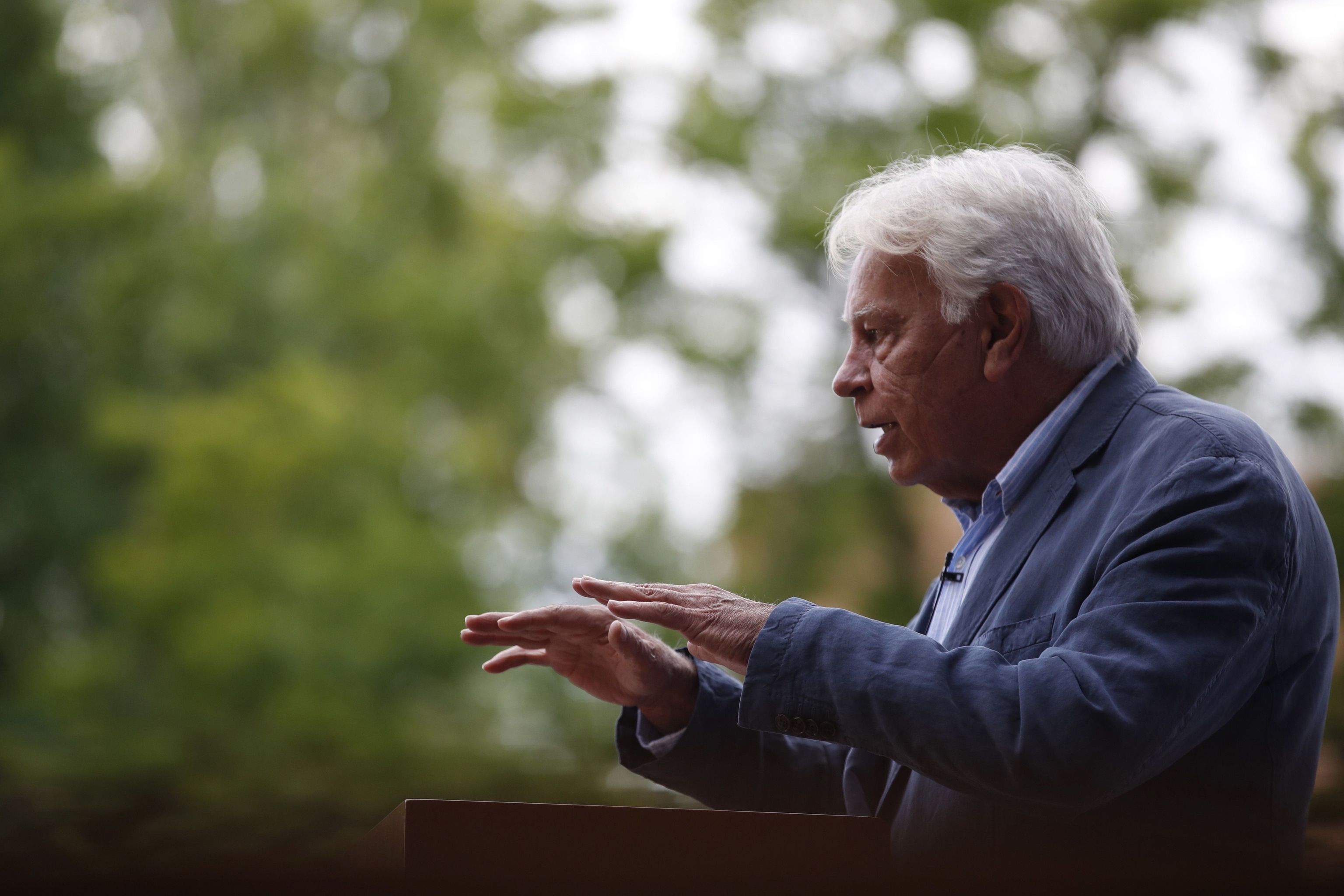 L'ancien Premier ministre Felipe González.