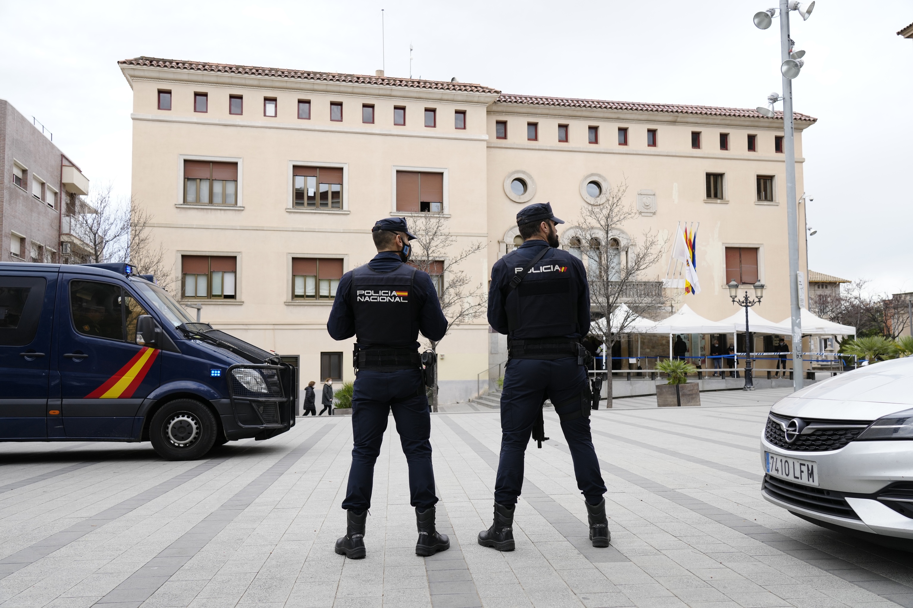 la police