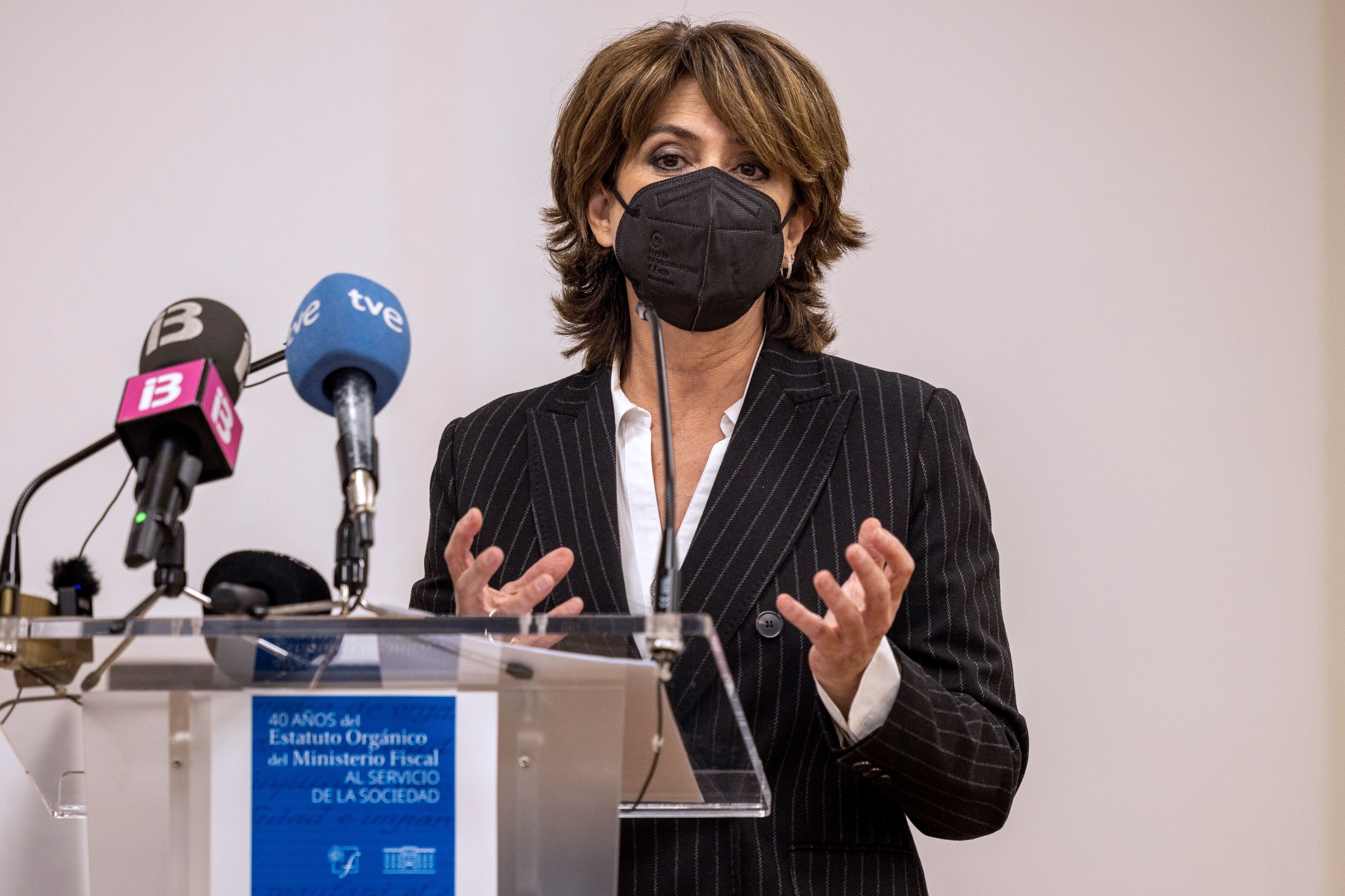 Le procureur général de l'État, Dolores Delgado.