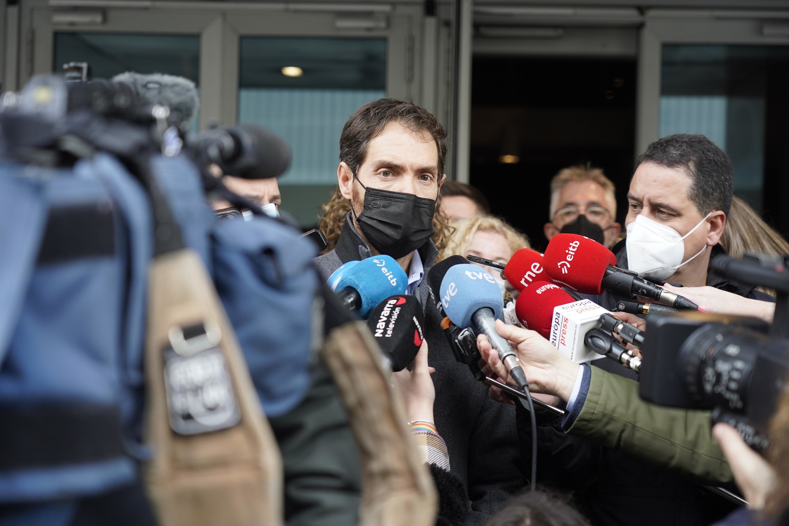 Sergio Sayas, en quittant le Conseil Pol