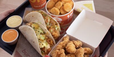 Taco John&rsquo;s fait ses débuts plus gros.  Plus audacieux.  Mieux.  Poulet frit à partager
