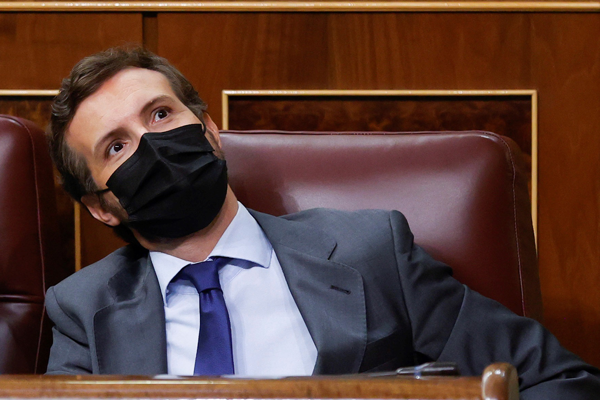 Pablo Casado, lors d'une séance