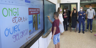Le gouvernement basque prépare des classes spéciales avec immersion totale en basque pour les enfants d&rsquo;Ukraine