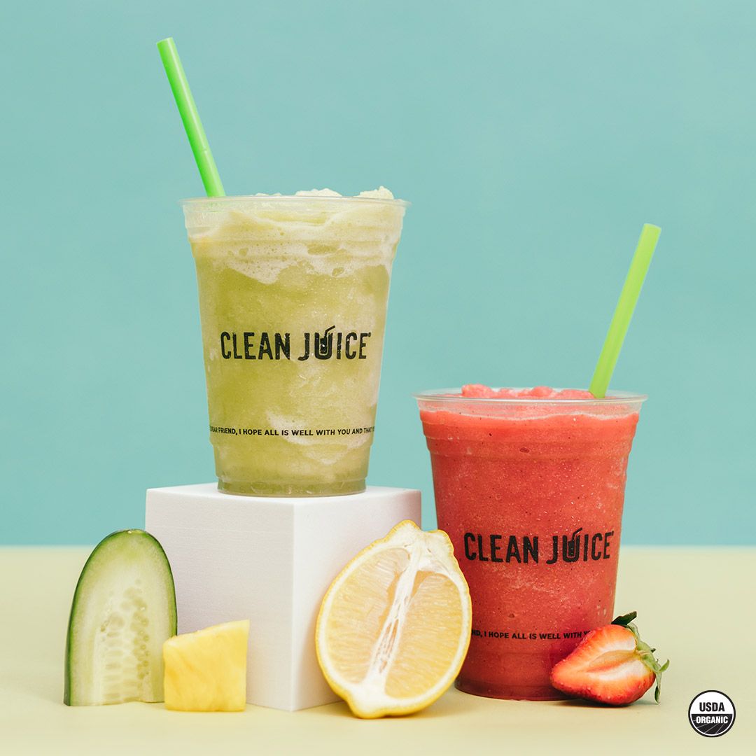 Clean Juice présente "Style Slushie" Rafraîchissement de superaliments pour le printemps