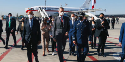 Agendas parallèles de Yolanda Daz et Irene Montero avec le roi Felipe VI au Chili