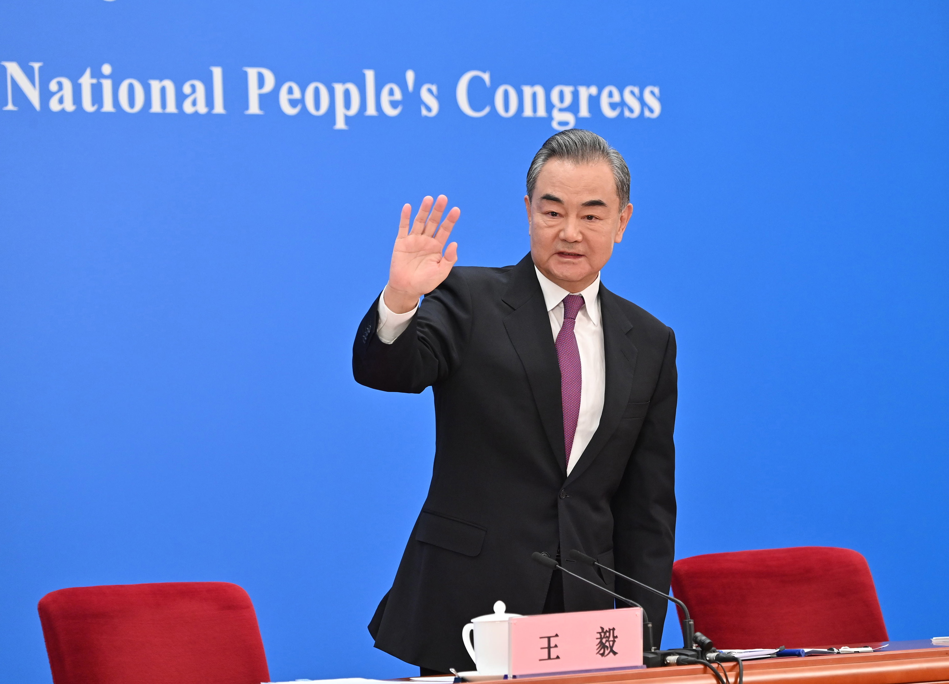 Le ministre chinois des Affaires étrangères Wang Yi.