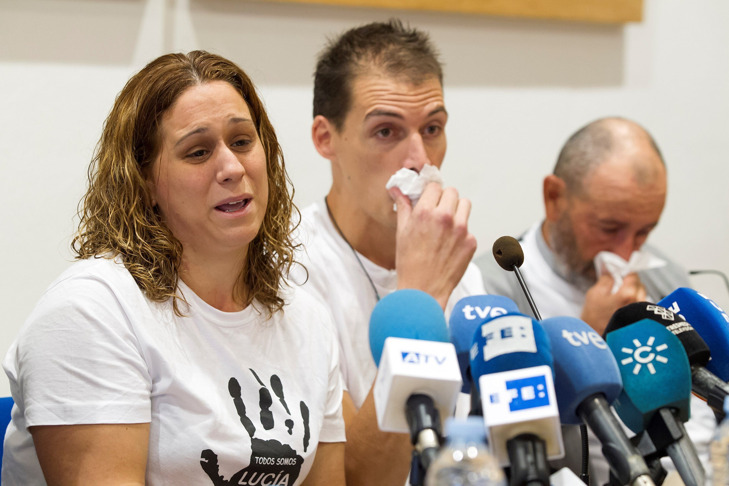 Almudena et Antonio, les parents de Luc
