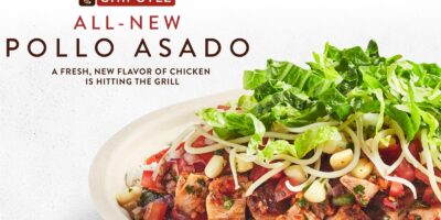 Chipotle lance Pollo Asado aux États-Unis et au Canada