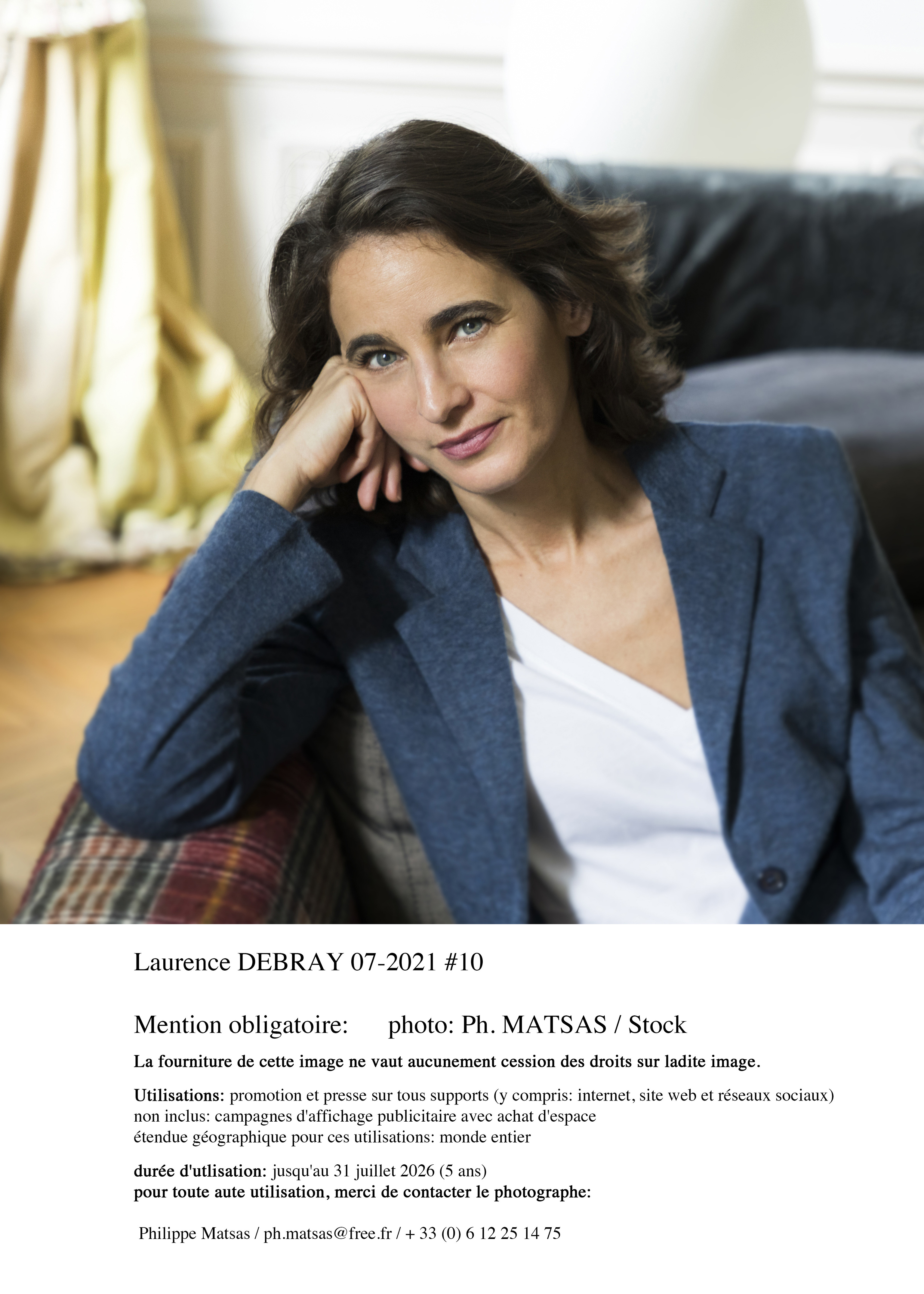 Laurence Debray dans une image d'archive