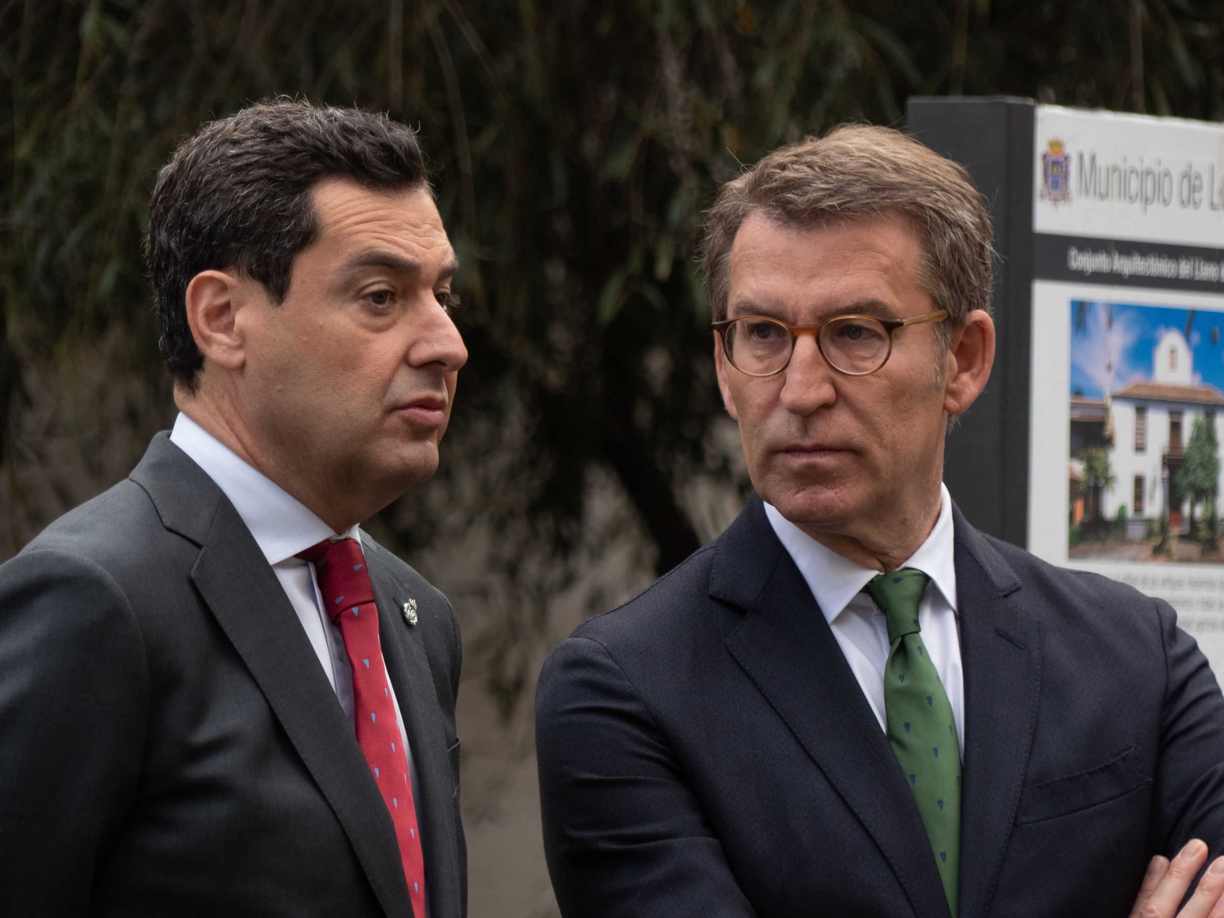 Les présidents d'Andalousie