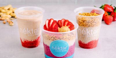Le bar à jus Nékter démarre le printemps frais avec une version plus saine du PB&J et une nouvelle gamme de «Nékter Freshers» propres et rafraîchissants à faible teneur en calories