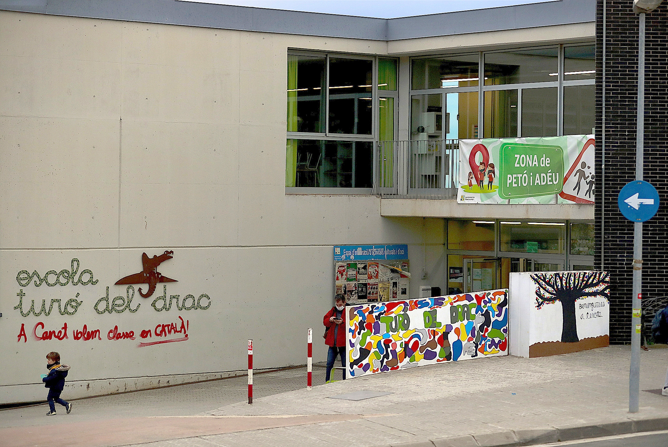 Image de l'école Canet de Mar (Barcelone).
