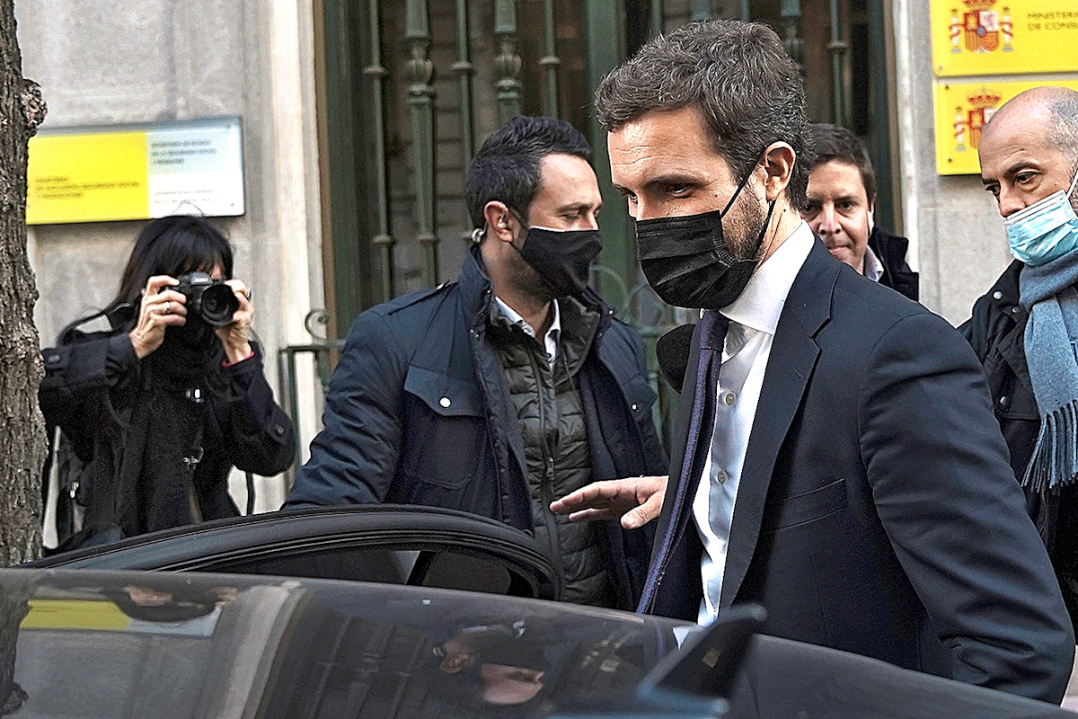 Pablo Casado, le 18 février.