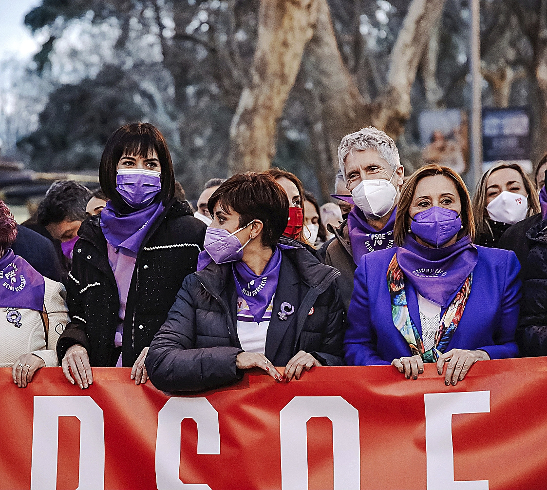 Les ministres Diana Morant, Isabel Rodr