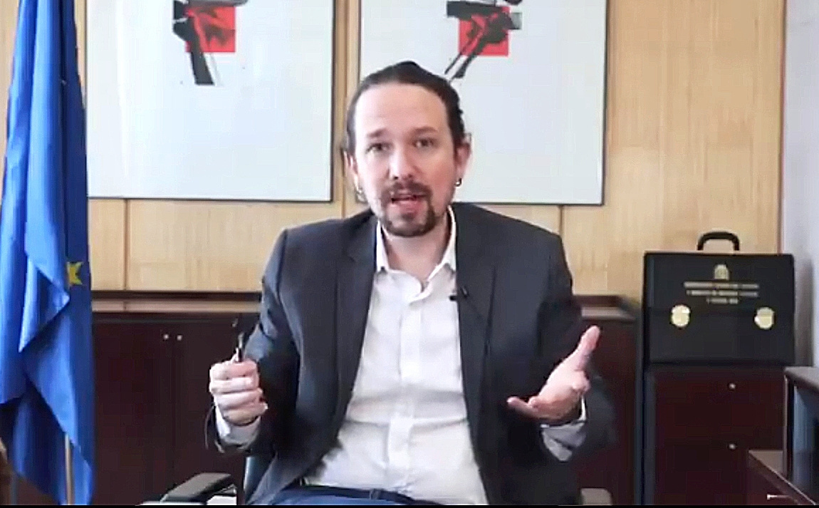 Pablo Iglesias, dans le v