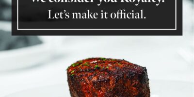 Rib & Chop House étend le programme de « carte de redevance » unique en son genre à tous ses emplacements