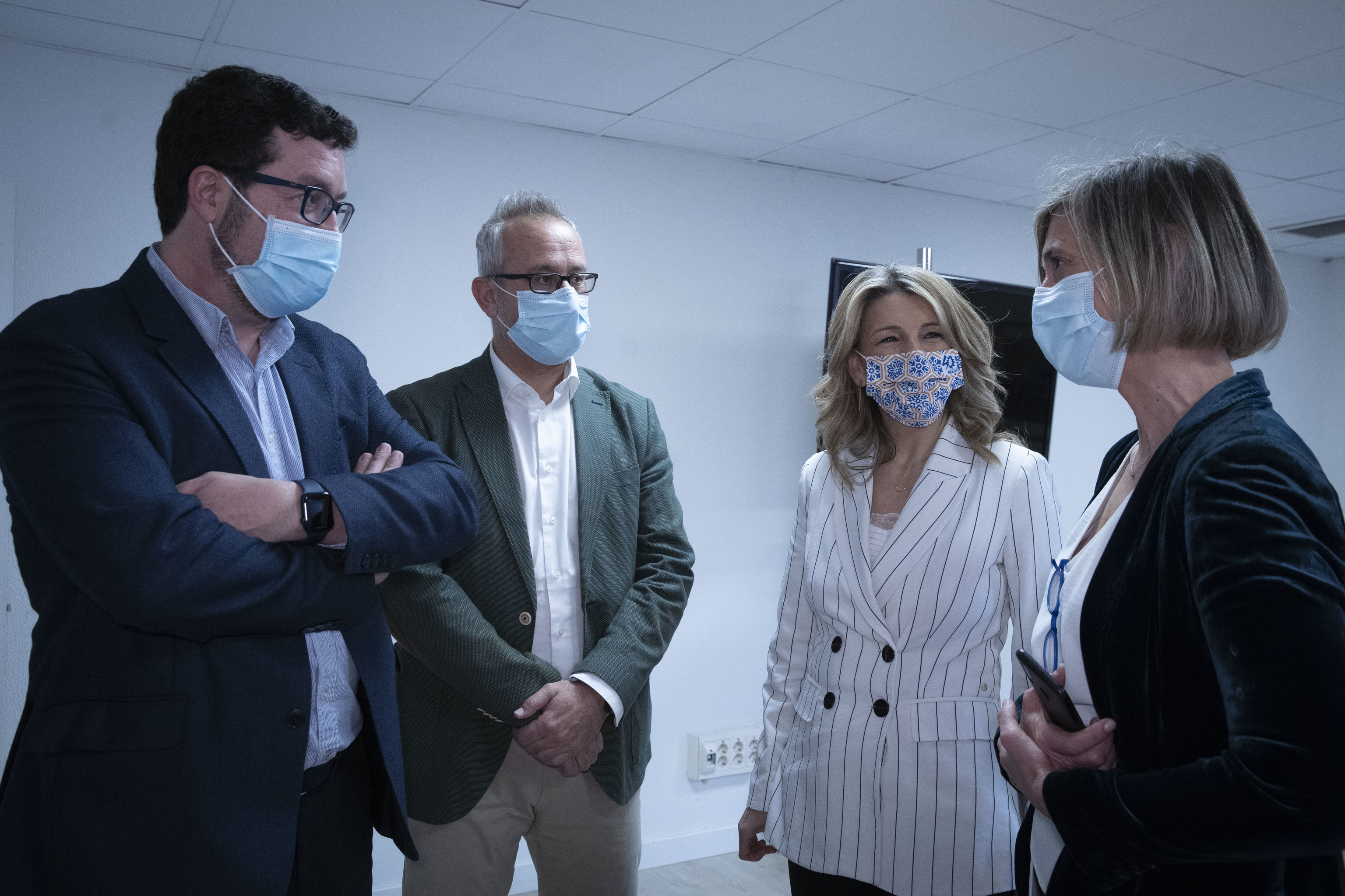La ministre du Travail Yolanda D.