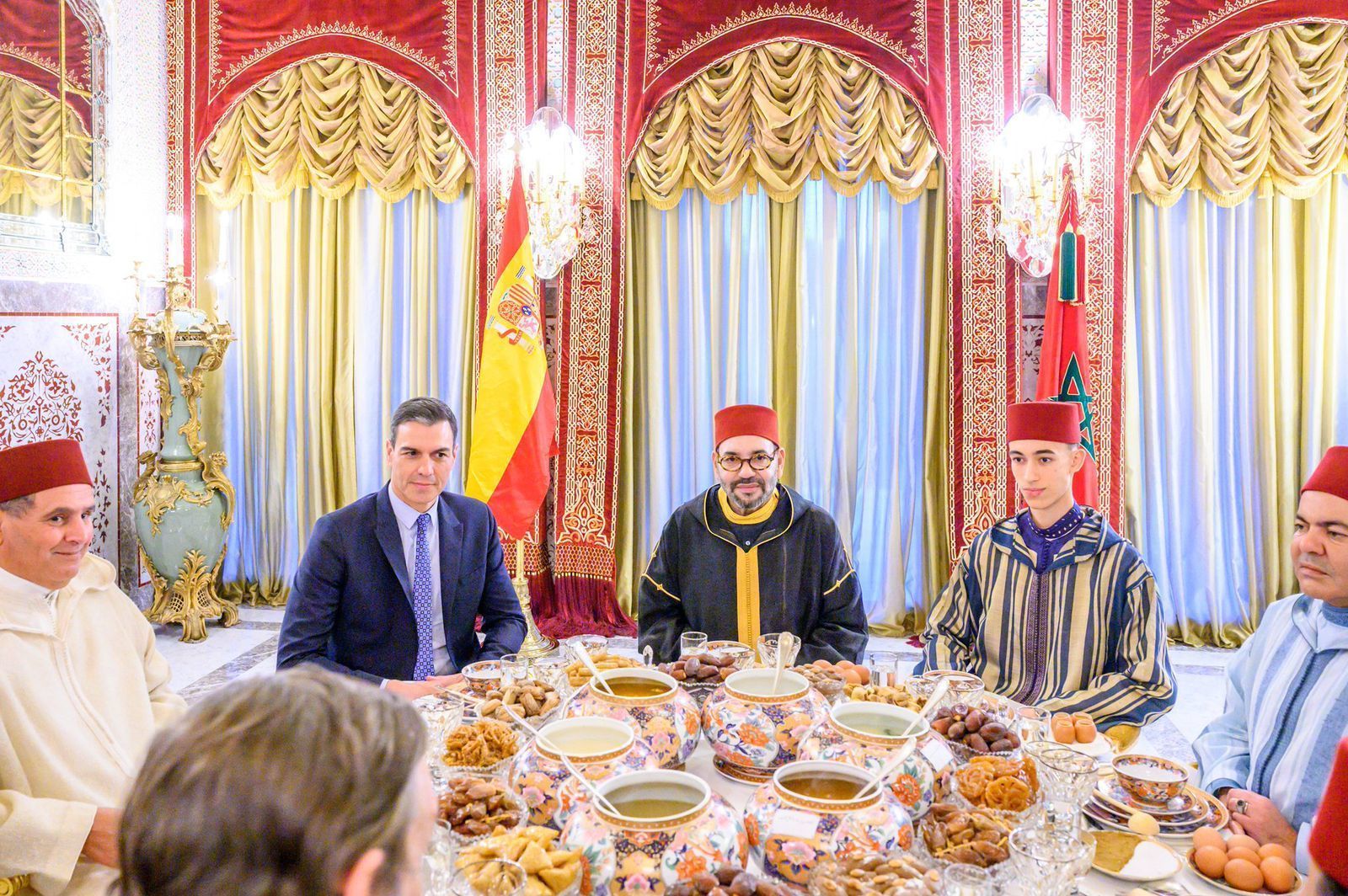 Mohamed VI et Pedro S.