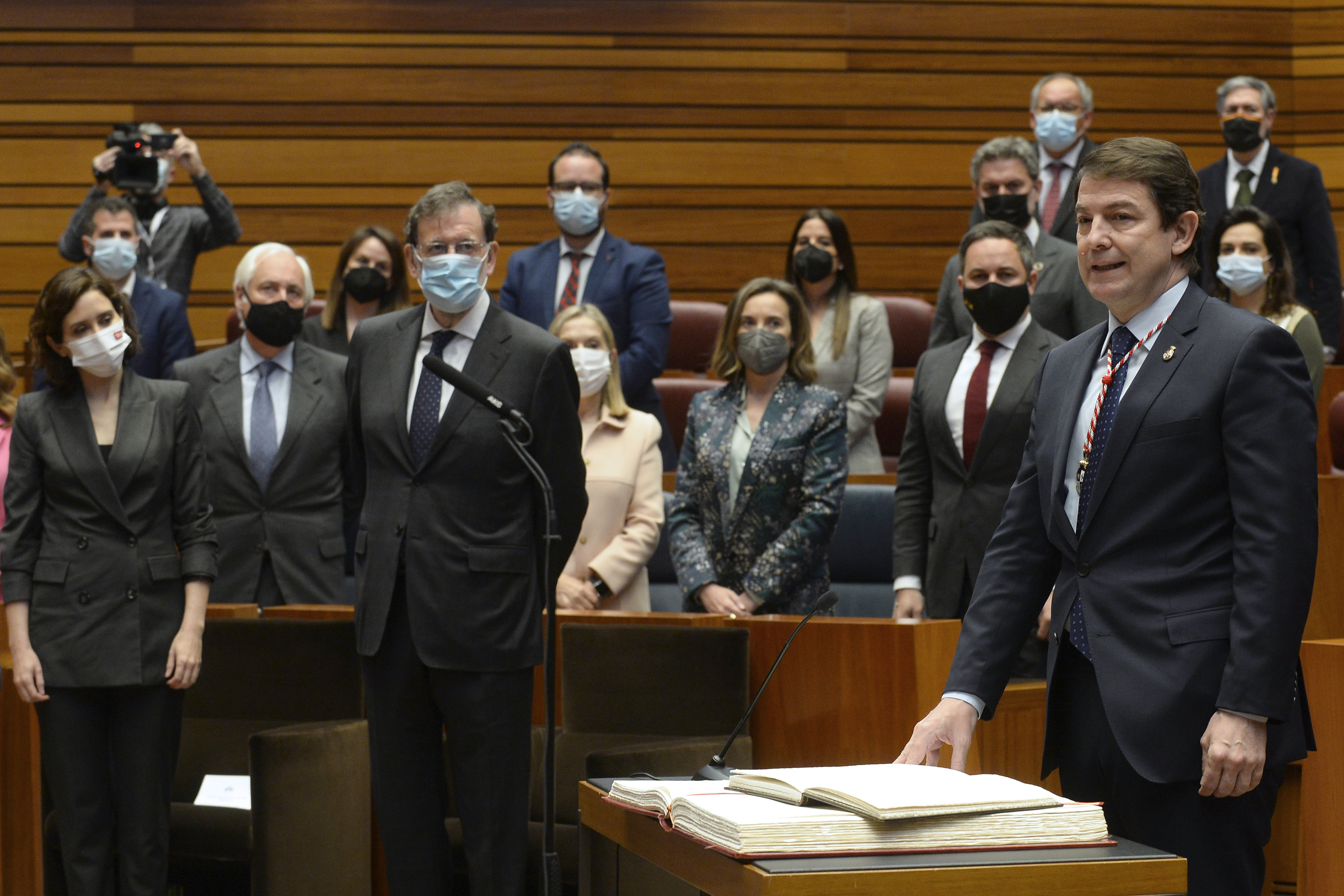 Mariano Rajoy et Isabel D.