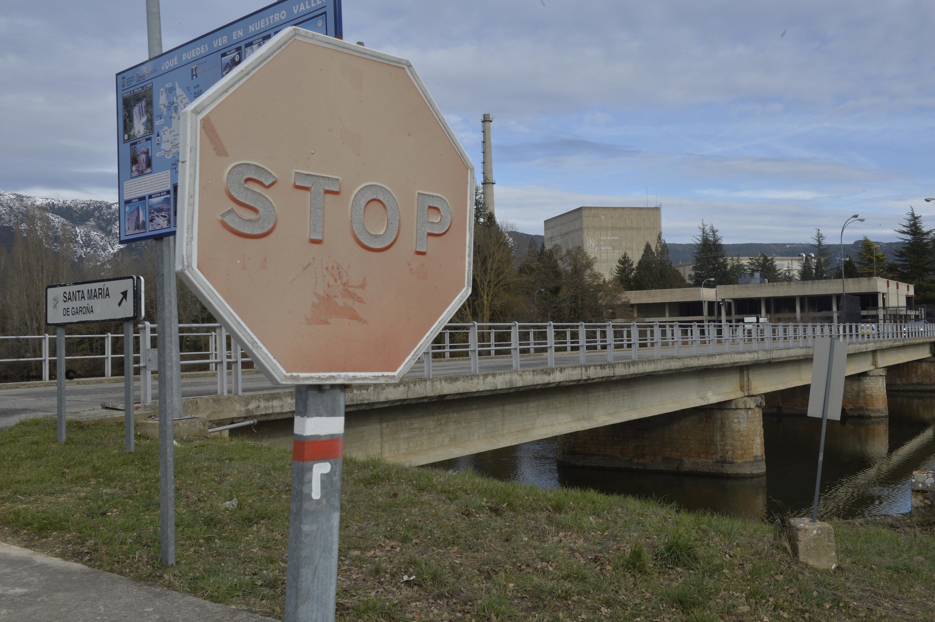 Image de la centrale nucléaire de Santa Mar