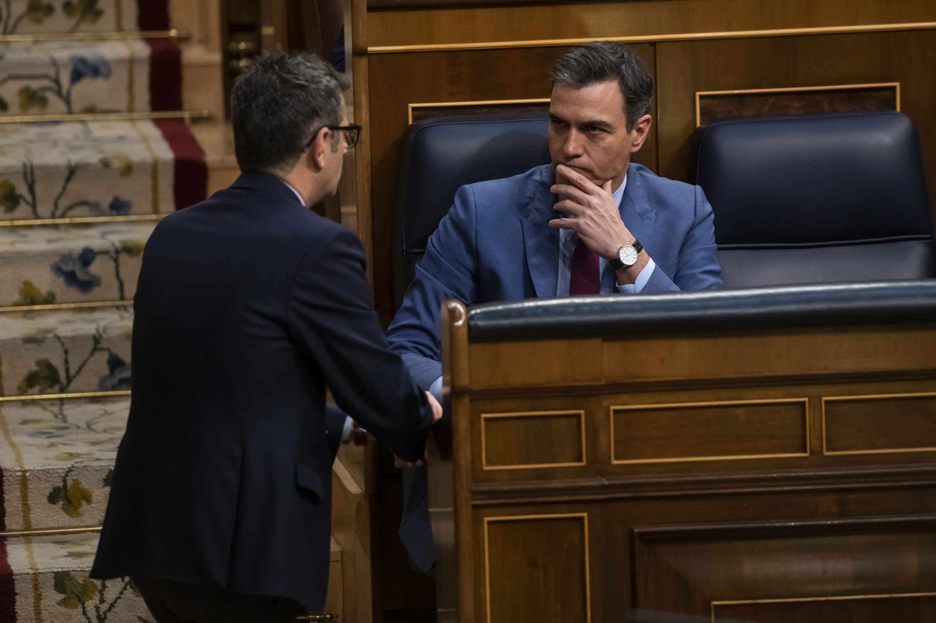Le ministre de la Présidence, F.