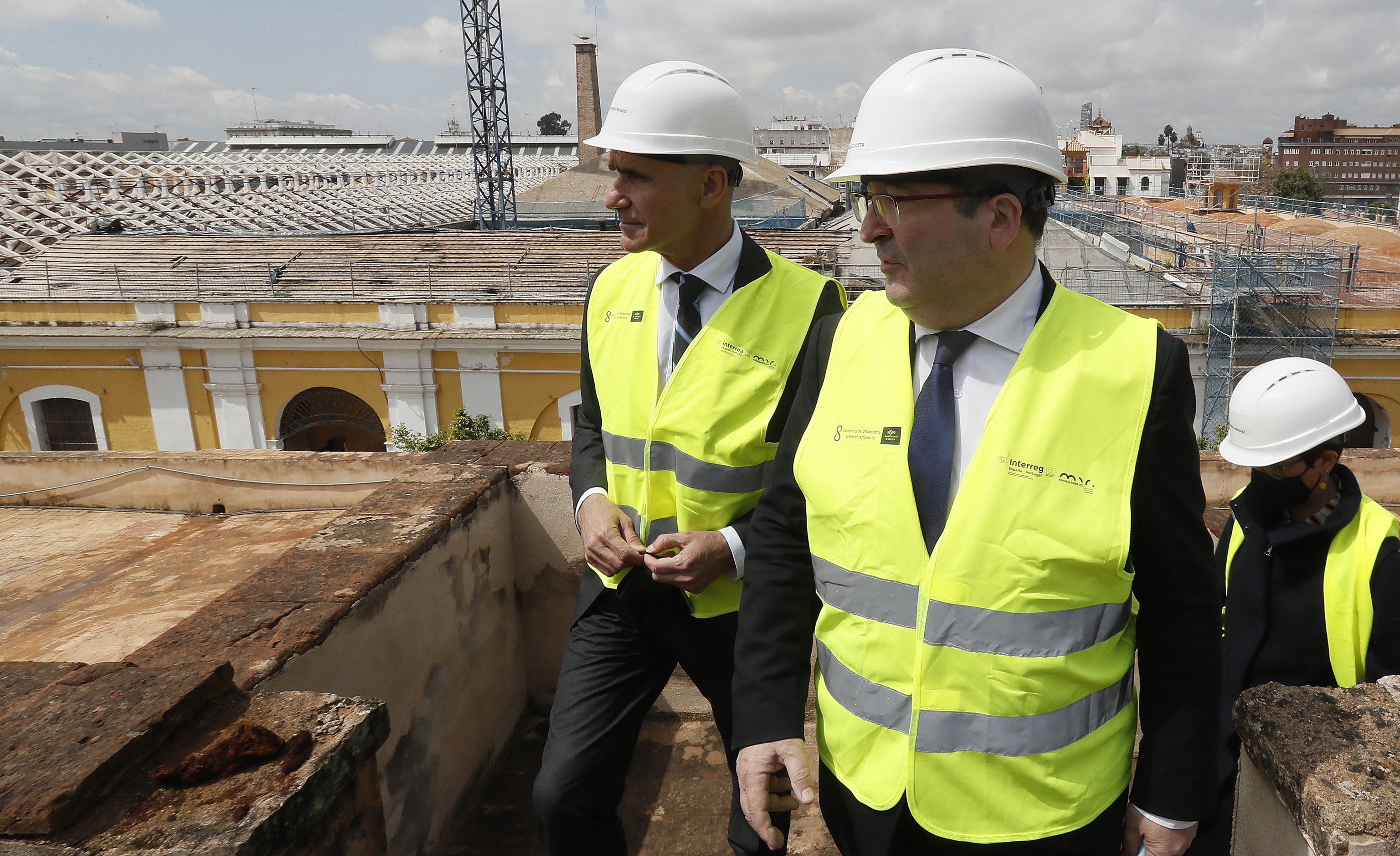 Miquel Iceta, avec le maire de Séville, Antonio Mu