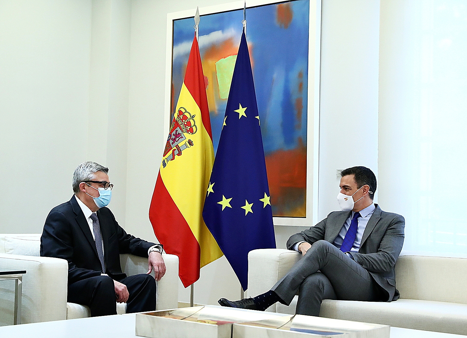 Le président du gouvernement, Pedro S.