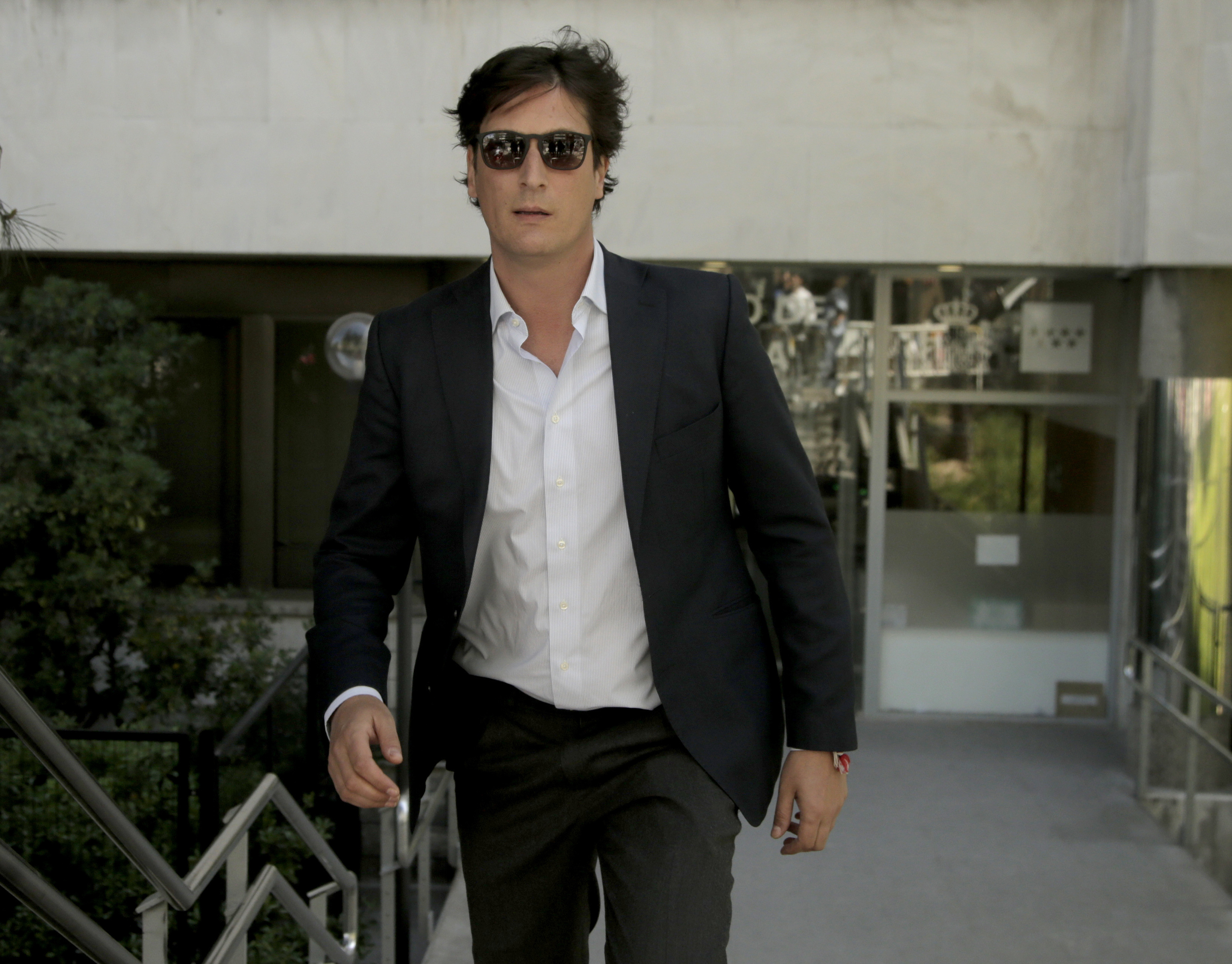 Luis Medina, au tribunal.