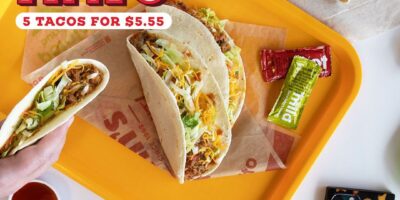 Profitez d&rsquo;une célébration audacieuse de Cinco de Mayo pendant la fête de cinq jours de Taco John