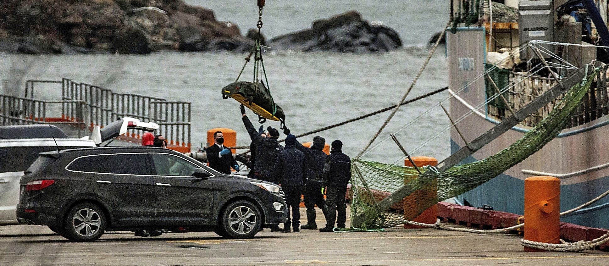 Sauvetage d'un des v