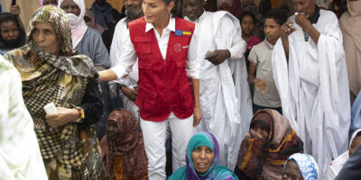 Sécurité alimentaire et violences de genre au premier jour de la Reine Letizia à Nouakchott
