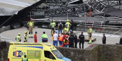 Six travailleurs blessés, dont deux grièvement, lors de l&rsquo;effondrement d&rsquo;une scène du festival O Son do Camio