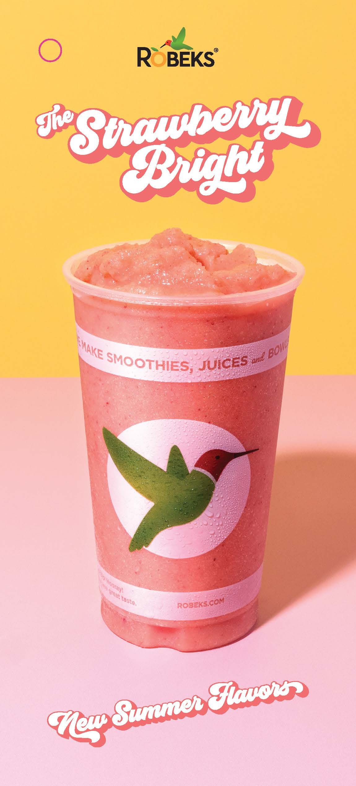 Les nouveaux smoothies Robeks ont le goût de l'été dans une tasse