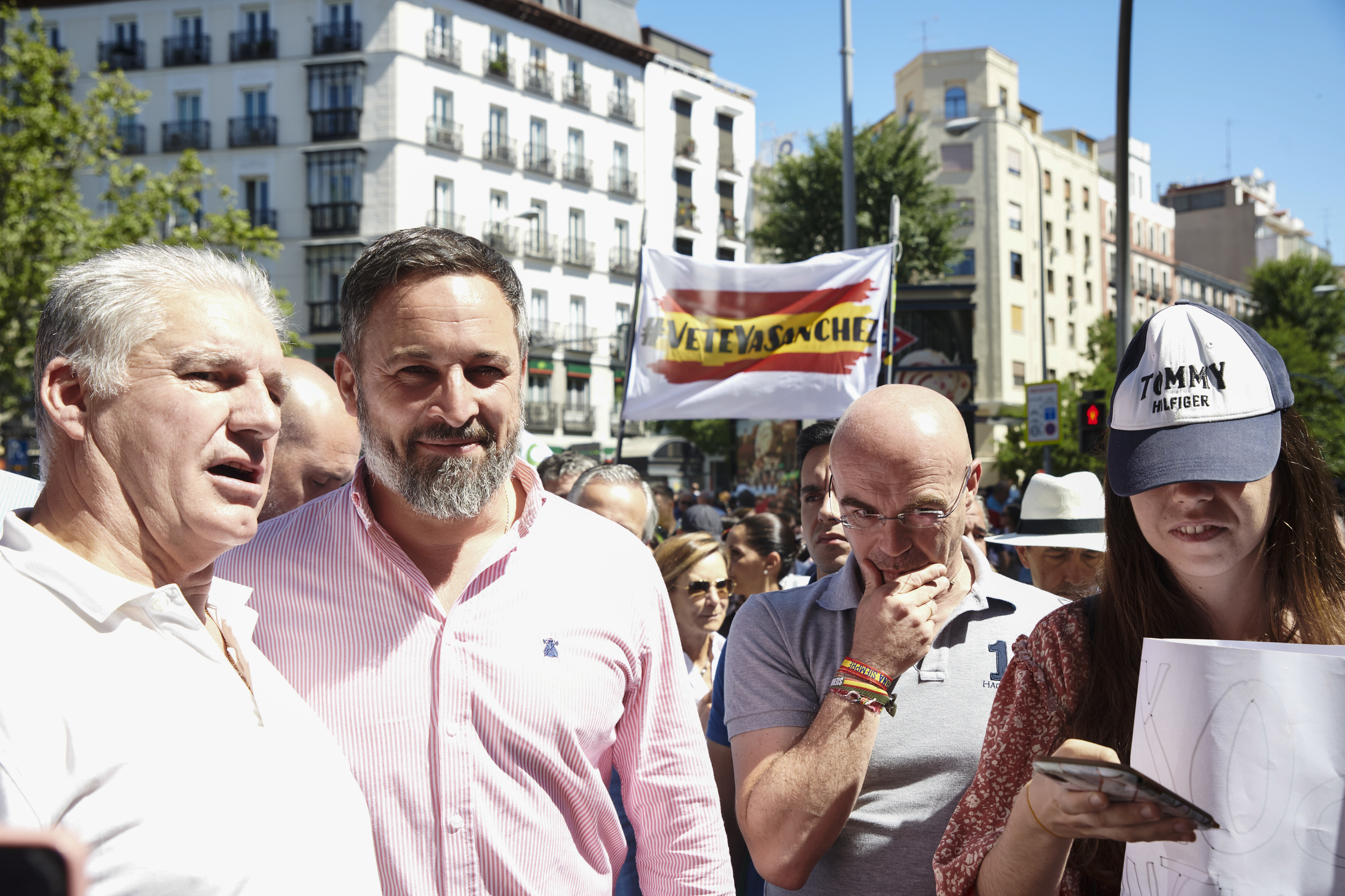 Santiago Abascal et Jorge Buxad