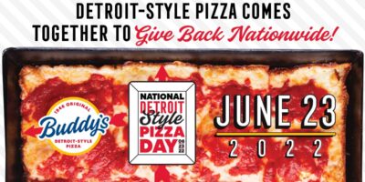 Buddy&rsquo;s Pizza s&rsquo;associe à des pizzerias à l&rsquo;échelle nationale pour la Journée nationale de la pizza à la Detroit