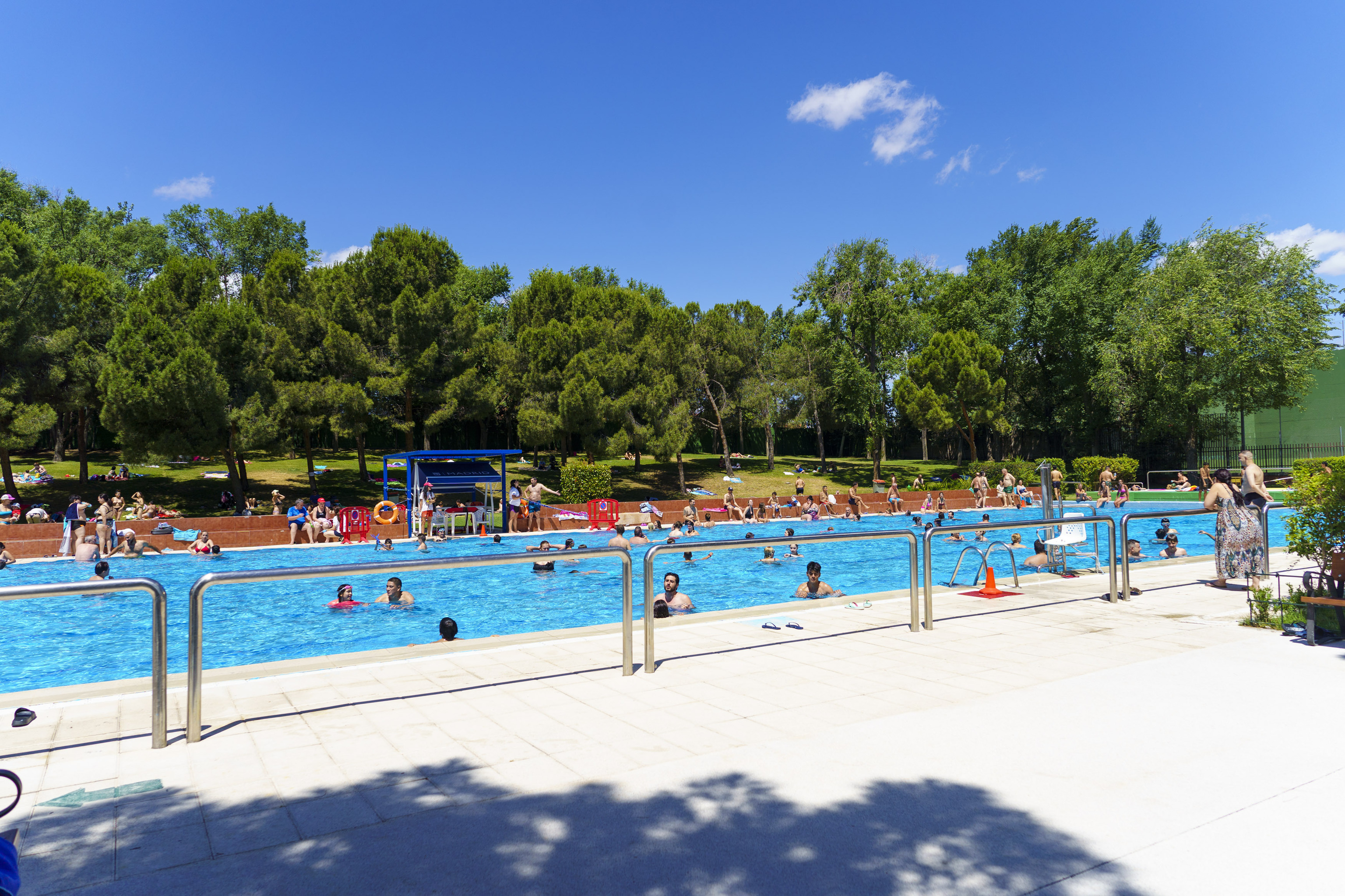 La piscine municipale du quartier de San Ferm