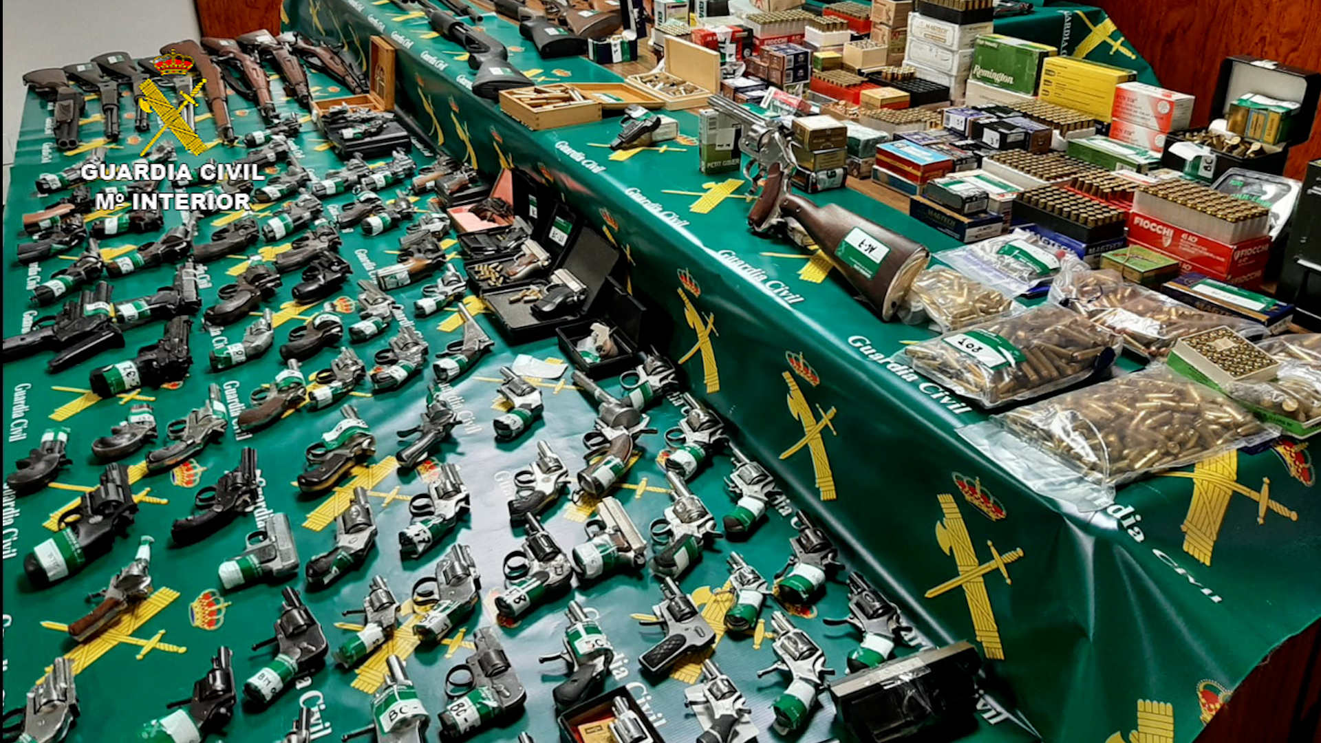 Matériel saisi lors de l'opération