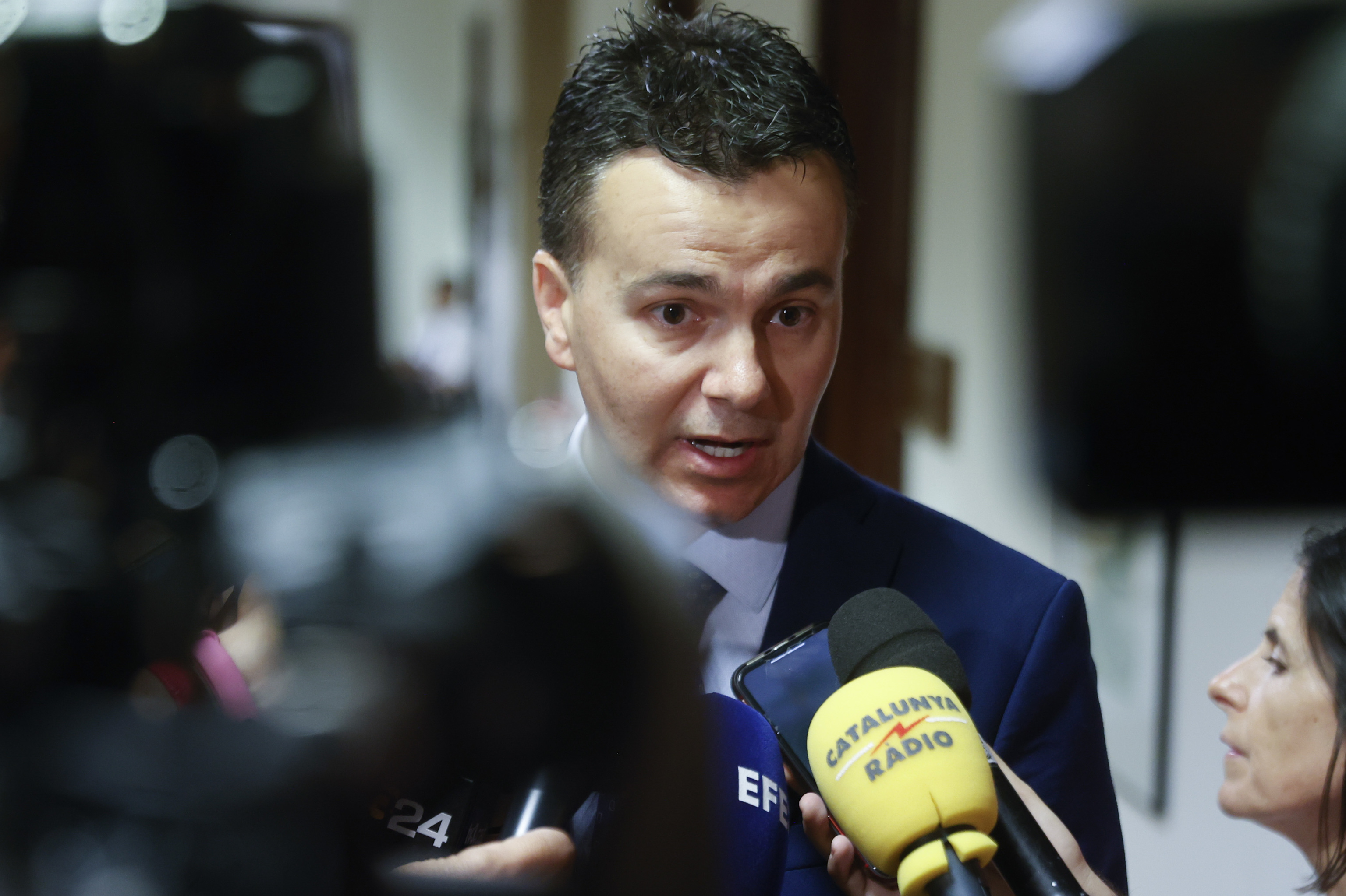 Le porte-parole du PSOE au Congrès, H.