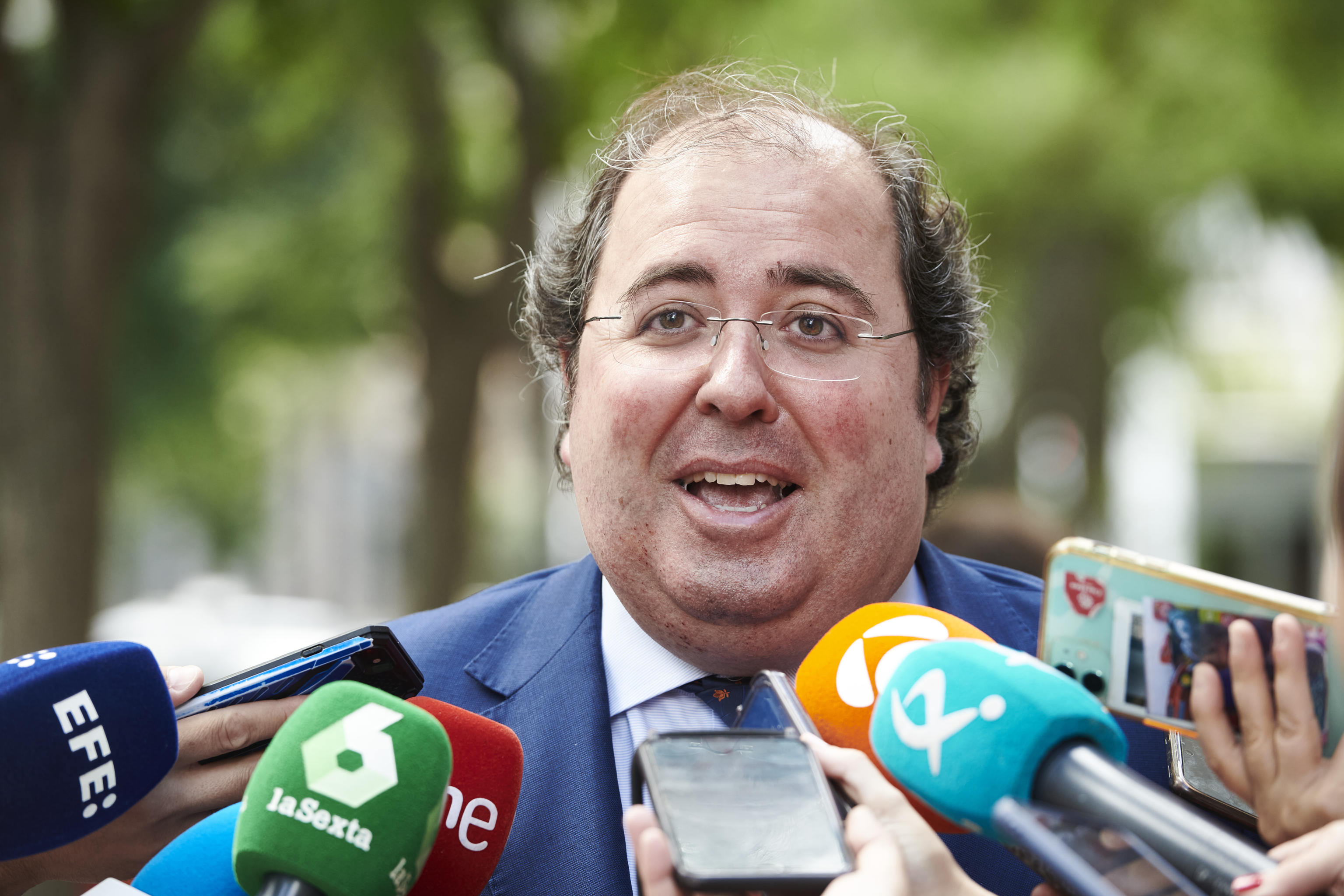 Alberto Casero, ce lundi à la sortie de la Cour suprême.