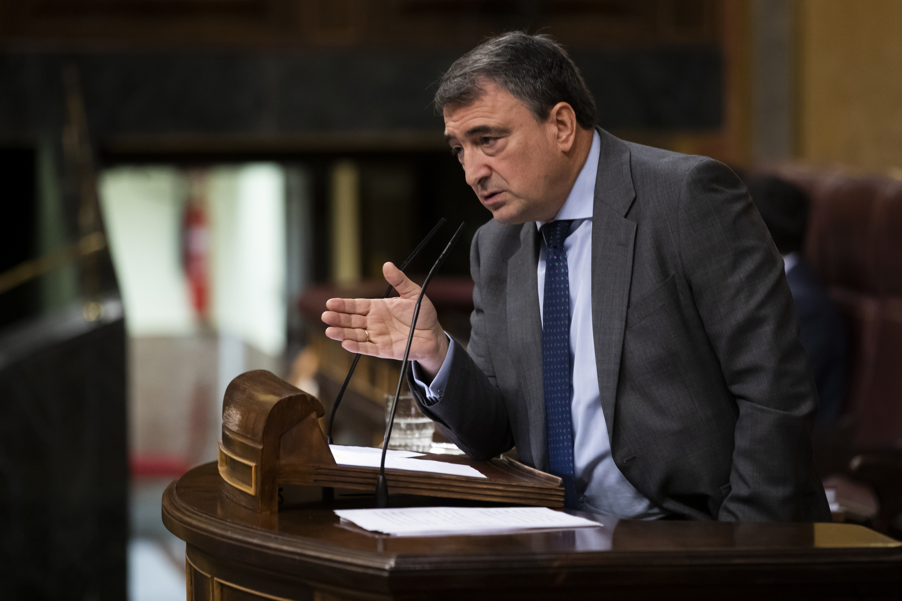 Le porte-parole du PNV, Aitor Esteban.