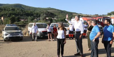 La visite du roi Felipe VI à Las Hurdes réconforte le secteur touristique après les incendies : « Nous sommes à nouveau prêts »