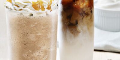 Cet été, rafraîchissez-vous avec un granité aux pralines et à la crème ou un latte glacé au PJ&rsquo;s Coffee