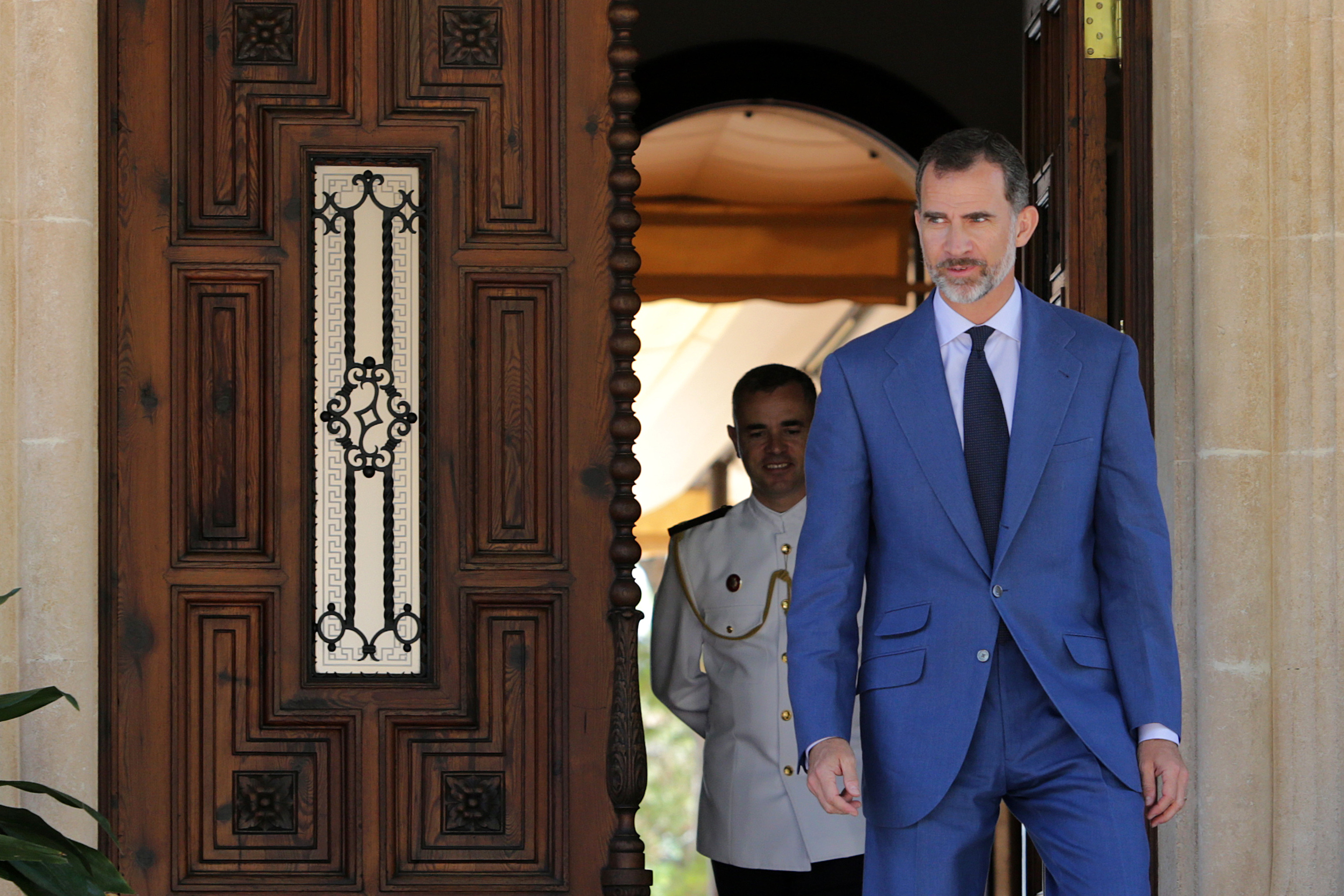 Felipe VI à Marivent