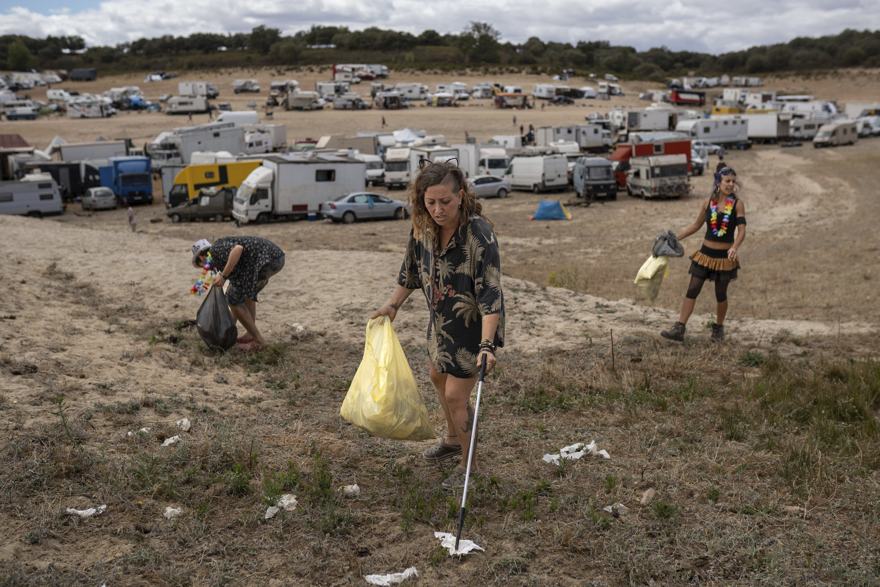 La 'rave' d'Argusino, à Zamora.