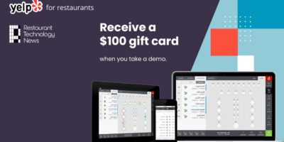 Restaurant Technology News s&rsquo;associe à Yelp pour promouvoir le logiciel de listes d&rsquo;attente et de réservation avec des cartes-cadeaux de 100 $ – plus 1 800 $ en publicités Yelp gratuites