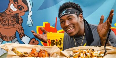 Wing Boss fait équipe avec Jamaal Williams de la NFL pour un repas emblématique