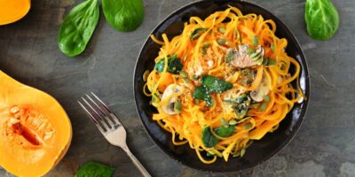 20 recettes avec des nouilles à la courge musquée